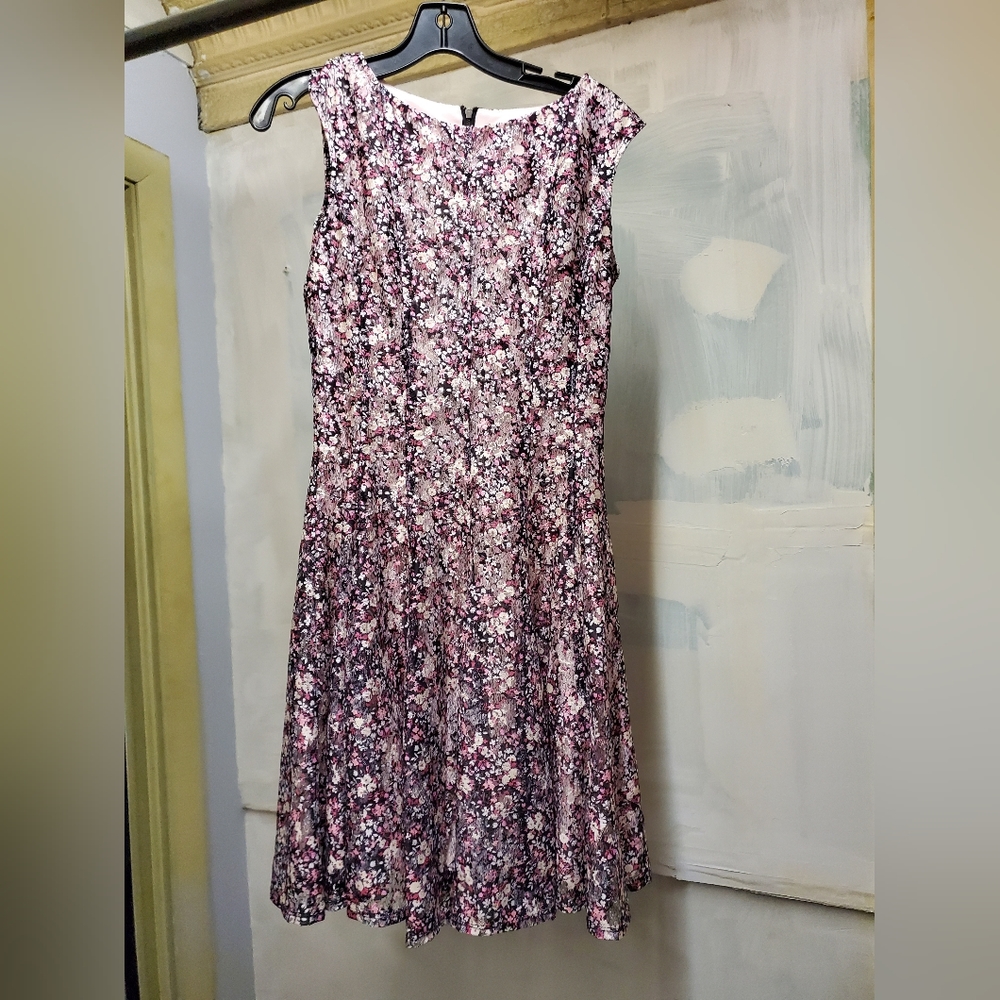 Floral lace dress